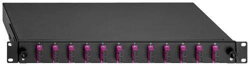 Rutenbeck LWL-Spleißbox 12 Port OM4 1 HE in Schwarz - Bild 1