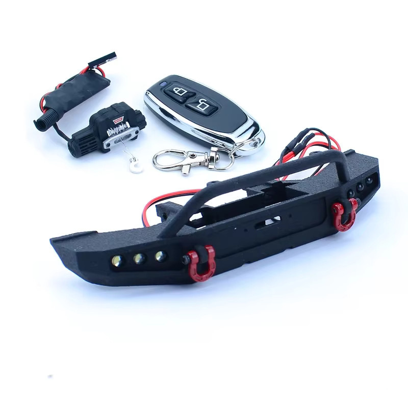Traxxas TRX4-M Simulations-Frontstoßstange mit Elektrischer Winde, 1:18, Zubehör - Bild 2