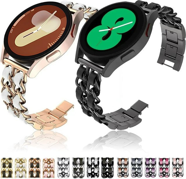 Uhrenarmband Edelstahl, Roségold, Unisex - Bild 1