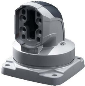 Rittal Aufsatzgelenk System 60 Abgang horizontal in Hellgrau CP 6206.700 - Bild 1