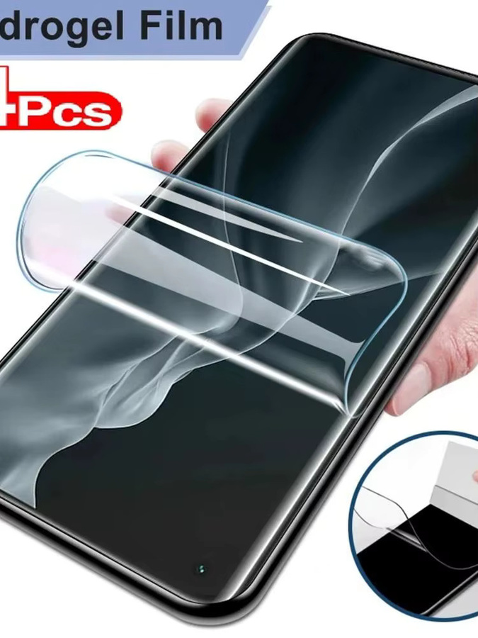 4 Stück Hydrogelfolie für Vivo iQOO Z10x, iQOO Z10R und iQOO Z10 Lite 4G Indien Turbo Pro, transparent - Bild 6