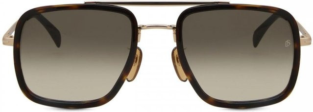 David Beckham DB 7002 S Sonnenbrille, Metall, Vollrand, Square, Gold, Brown, Herren - Bild 1