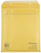 Soennecken Luftpolstertasche E/2 selbstklebend in Braun und Gelb - Bild 1