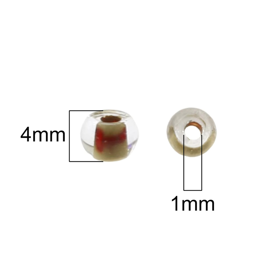 Beadia Glas Perlen, Bunt, Unisex - Bild 3