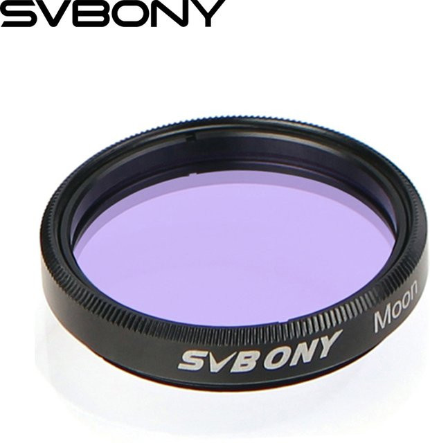 Svbony Mondfilter für Astronomie-Teleskope mit 1.25 Zoll und 2 Zoll Okulargewinde aus reinem optischem Glas - Bild 1