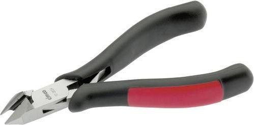 Cimco ESD Schrägvornschneider ohne Facette aus Stahl in Schwarz, Länge: 120 mm - Bild 1