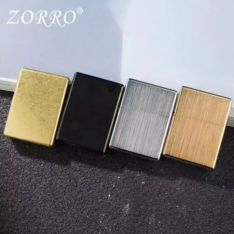 Zorro 912 912s Vintage Kerosinfeuerzeug aus Messing in Gold im Konstantinopel-Stil, wasserdicht und winddicht - Bild 1