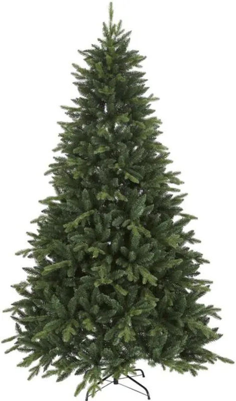 Weihnachtsbaum Bergen von Star Trading in Grün, Material Mix aus PE/PVC, H x B: 210 x 139 cm - Bild 1