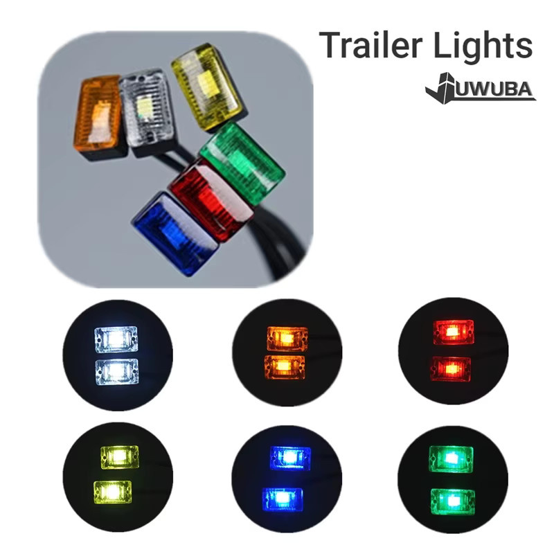 JUWUBA RC LED Position Lichter Seite Lampe, Zubehör, 1:14 - Bild 3