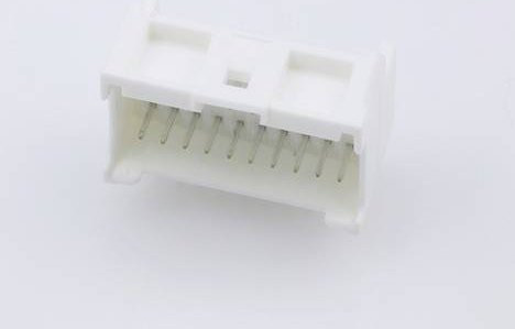 Molex Einbau-Stiftleiste Standard in Weiß - Bild 1