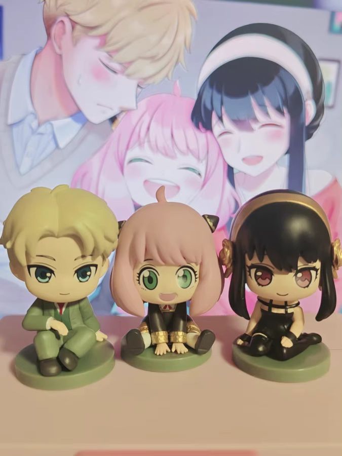 Spy x Family Blind Box Anime Figur als Desktop Dekoration und Anhänger in Multicolor - Bild 3