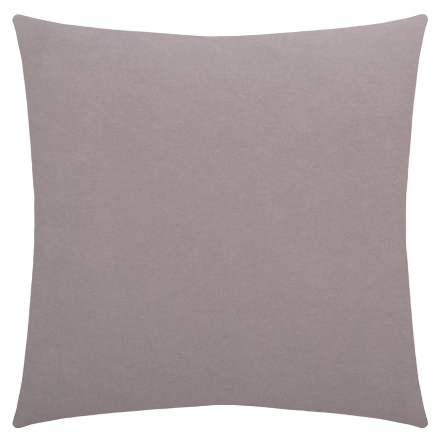 Zoeppritz Soft-Fleece Kissenhülle quadratisch in Grau und Lila, B/B: 40 x 40 cm - Bild 1