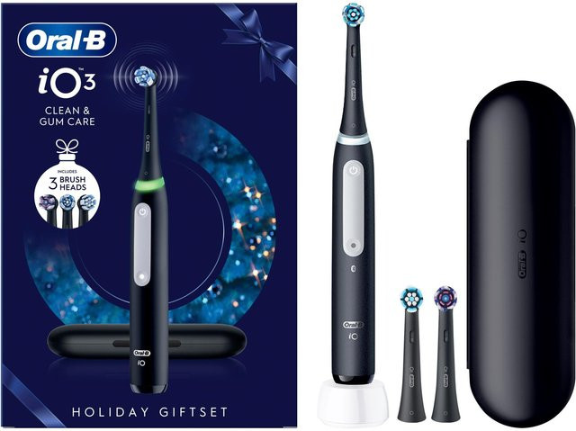 Oral-B iO Series 3 Zahnbürste, Matt Black, Unisex - Bild 1
