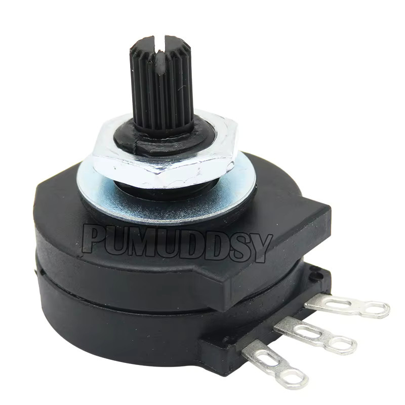PUMUDDSY Set aus 5 elektrischen Potentiometern RVS28P-B102 und RVS28P-B103 für Schweißmaschinen in Schwarz - Bild 3