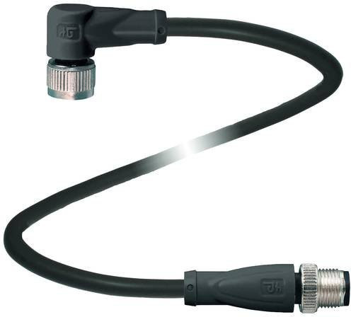 Pepperl+Fuchs 70105716 Sensor-Aktor-Steckverbinder konfektioniert, 4-polig, Schwarz, Länge: 0,3 m - Bild 1