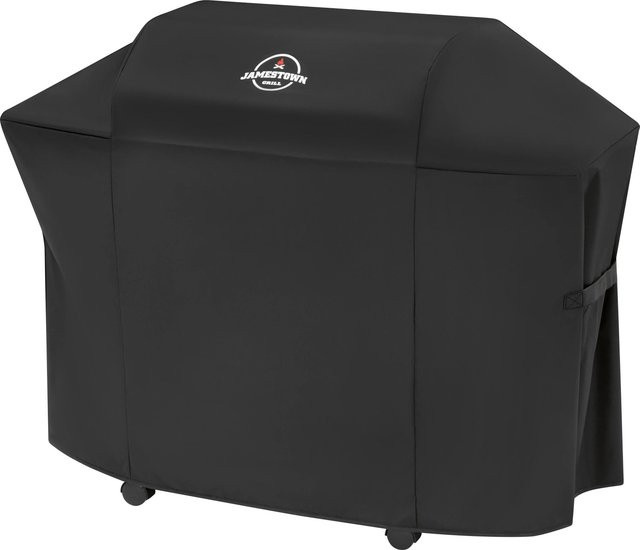 Jamestown Wetterschutzhülle für Gasgrill Kane 4 Brenner, Schwarz, B/T/H: 131 x 44 x 44 cm - Bild 1