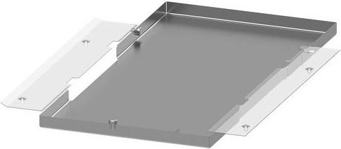 Siemens Bodenblech 8PQ2300-6BA25 in Grau, B: 60,0 cm, T: 35,0 cm - Bild 1