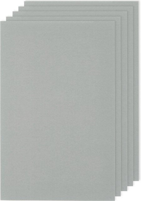 Rico Design Paper Poetry Luxury Karten A4 in Graphit - Bild 1