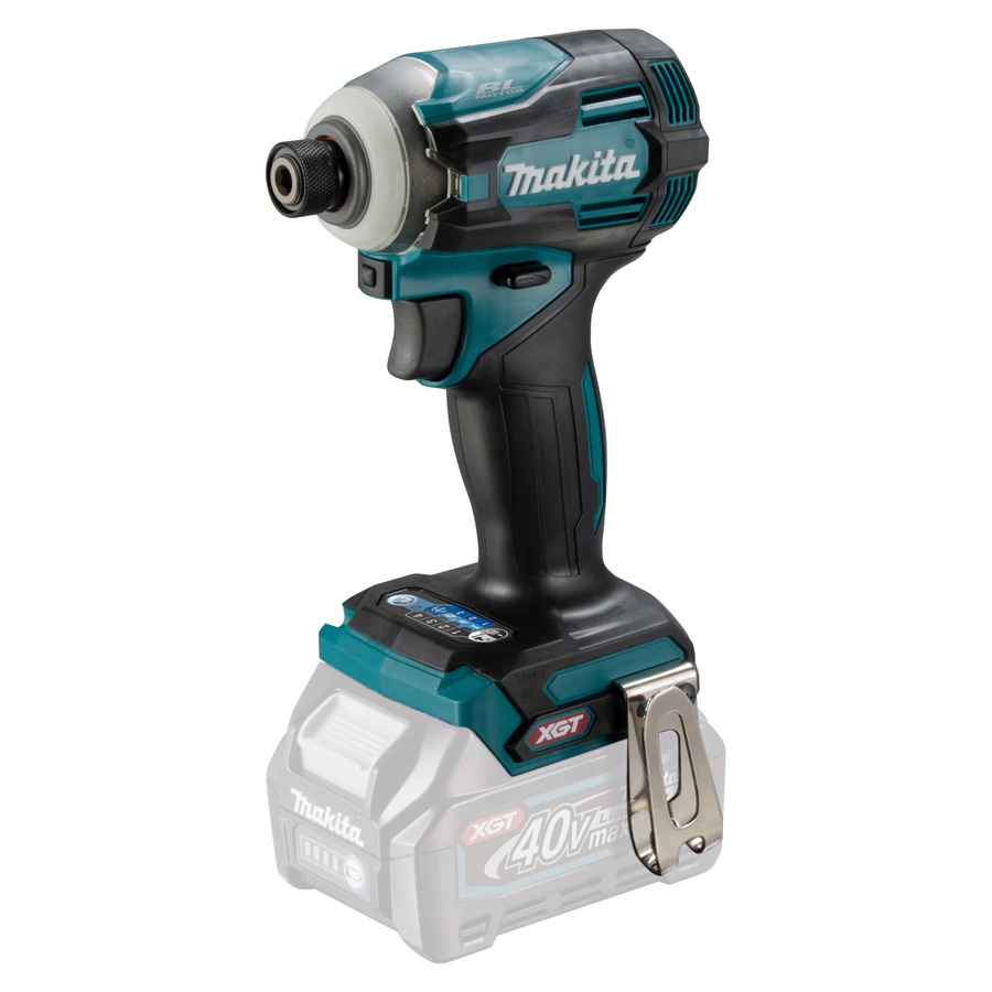 Makita Akku-Schlagschrauber TD001GZ XGT 40V Solo in Blau/Schwarz/Petrol - Bild 2