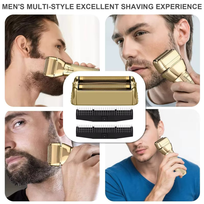 TRAH Ersatzfolie und -klinge für Babyliss FXONE Goldfx Doppelfolienrasierer - Bild 4