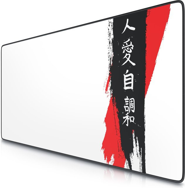 Titanwolf XXL Speed Gaming Mauspad Schwarz B/B/H: 90 cm x 40 cm - Bild 1