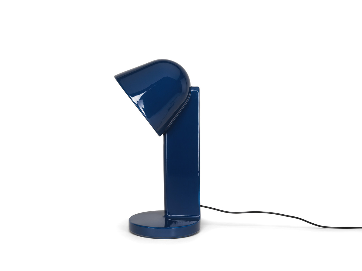 Flos Céramique Tischleuchte in Blau mit E27 Fassung und Dimmfunktion - Bild 3
