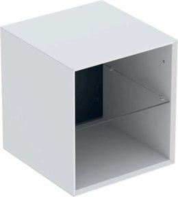 Geberit Seitenelement One für wandhängende WCs, Farbe: Weiß matt, B/T/H: 45 x 49,2 x 47 cm - Bild 1
