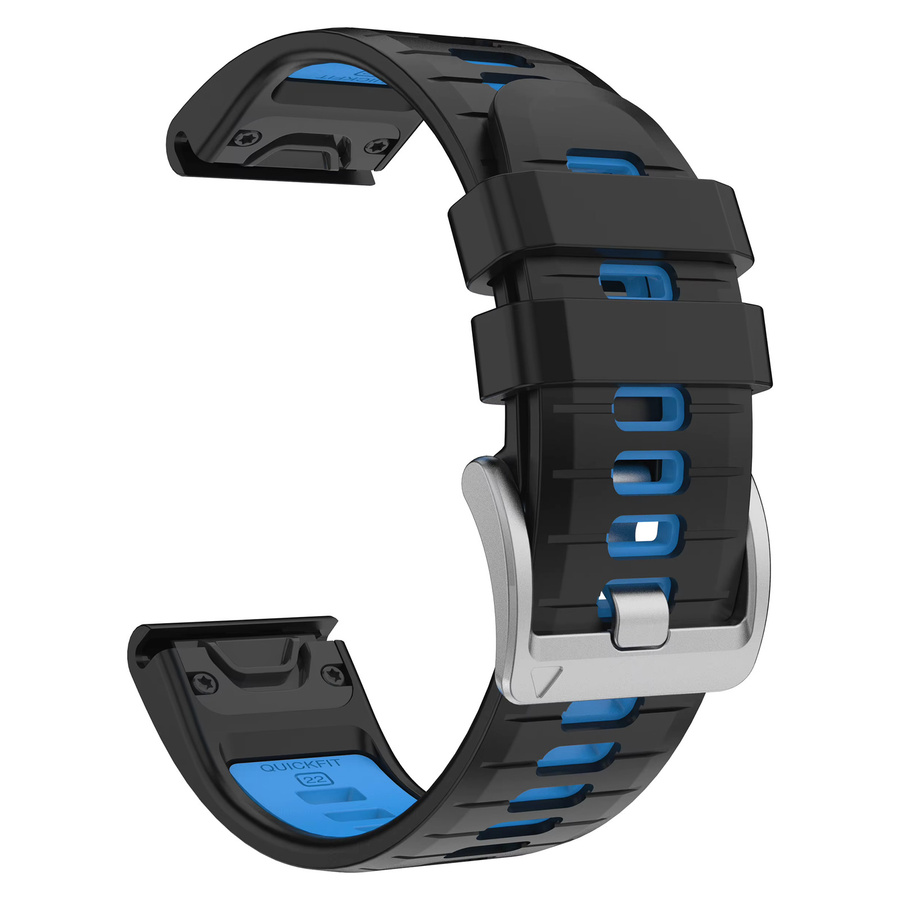 Garmin Uhrenarmband Silikon, Schwarz, 22 26mm - Bild 3
