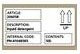 DYMO Versandetiketten für LabelWriter, Weiß, Papier, B: 10,1 cm, H: 5,4 cm, 12 Rollen mit je 220 Etiketten - Bild 1