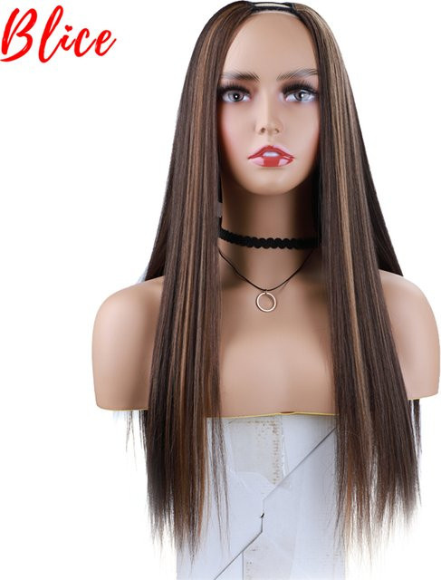 Blice Tagesperücke für Damen, blond braun, synthetisch, 20 Zoll - Bild 1