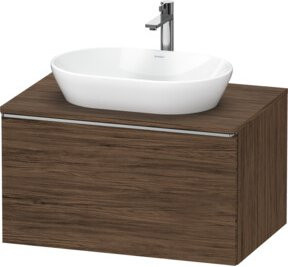 Duravit Waschtischunterschrank D-Neo, wandhängend, Braun, B/T/H: 80 x 55 x 45,9 cm - Bild 1