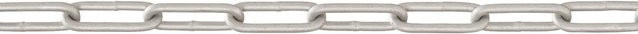 Conacord Rundstahlkette Form C feuerverzinkt in Silber Ø 4 mm Meterware - Bild 1
