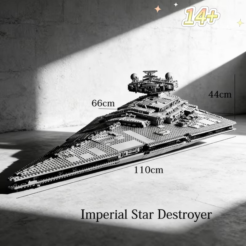 Potdemiel Star Wars Zerstörer-Modell, Bausteine, 4784 Teile, ab 14 Jahre - Bild 3