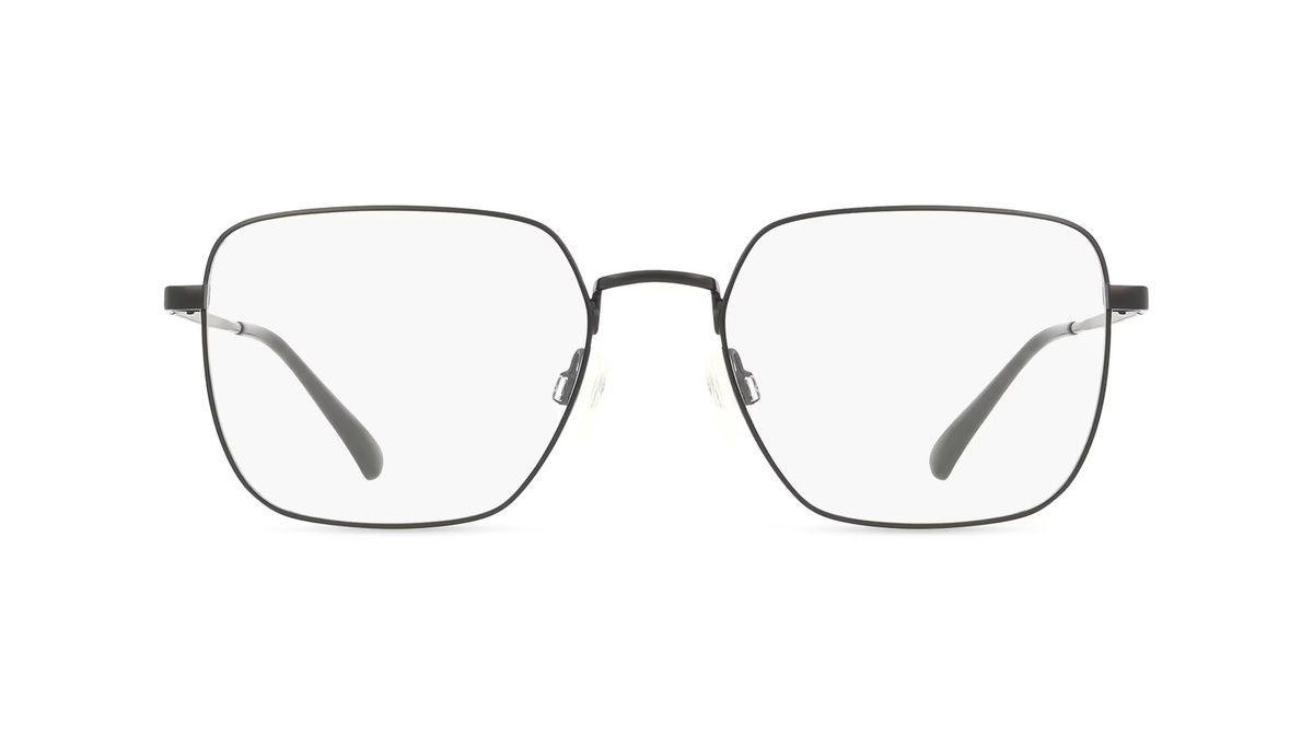 Fielmann BD 586 FA MICHEL Korrektionsbrille, Vollrand, Quadratisch, Edelstahl, Unisex, schwarz - Bild 1