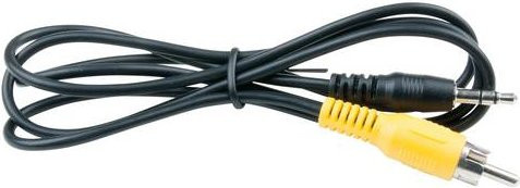KS Tools AV-Kabel mit 3,5 mm Jack, Schwarz, Länge: 1 m - Bild 1
