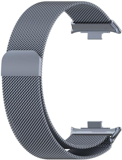 Agood Uhrenarmband Milanese Loop, Edelstahl, grau, Unisex - Bild 1