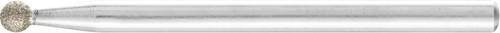 PFERD TOOLS Diamant-Schleifstift Kugel silber Ø 3,0 mm Schaft-Ø 3 mm D91 fein zum Gravieren und Entgraten - Bild 1