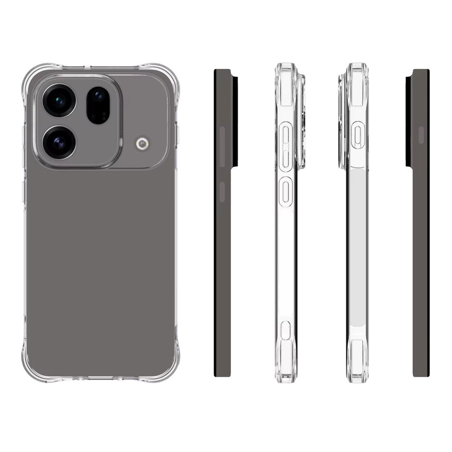 EUCAGR Transparente TPU-Gel-Hülle für OPPO Find X9S Pro und X9 Ultra, stoßfeste HD-klare Handyhülle für OPPO Find X9 Pro - Bild 2