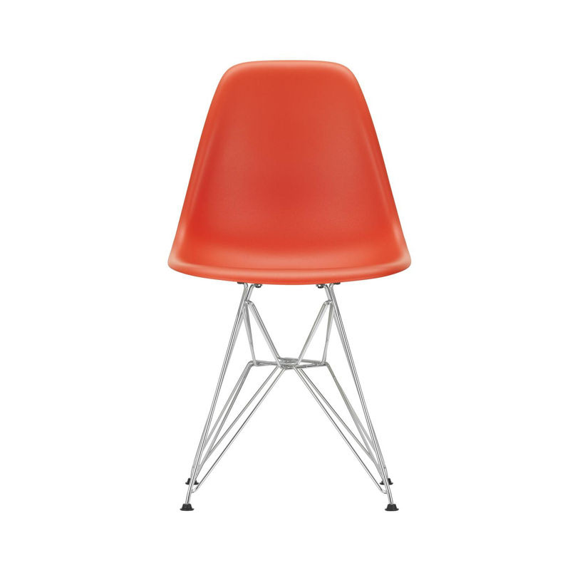 Vitra DSR Eames Plastic Side Chair aus Polypropylen in Rot matt - Bild 2