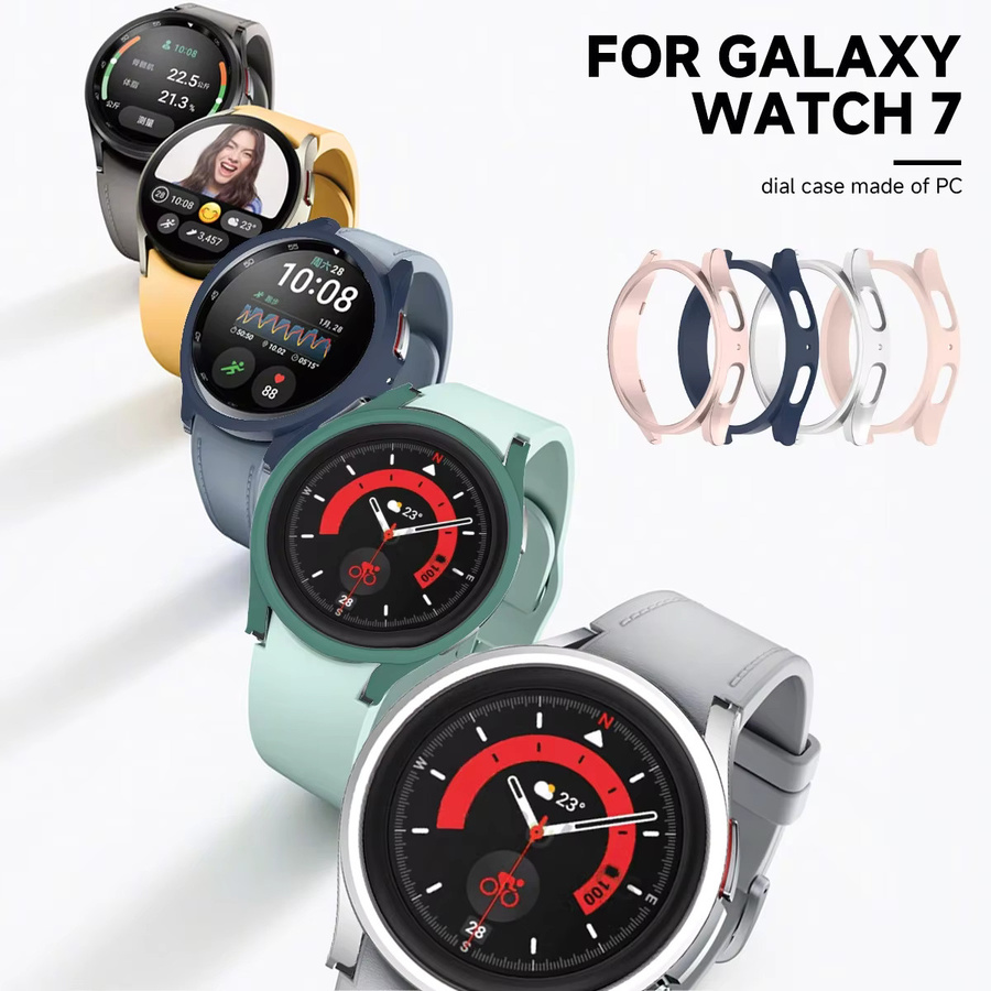 CAOWTAN Uhrenzubehör PC-Gehäuse für Samsung Galaxy Watch 7, Kunststoff, Unisex - Bild 5