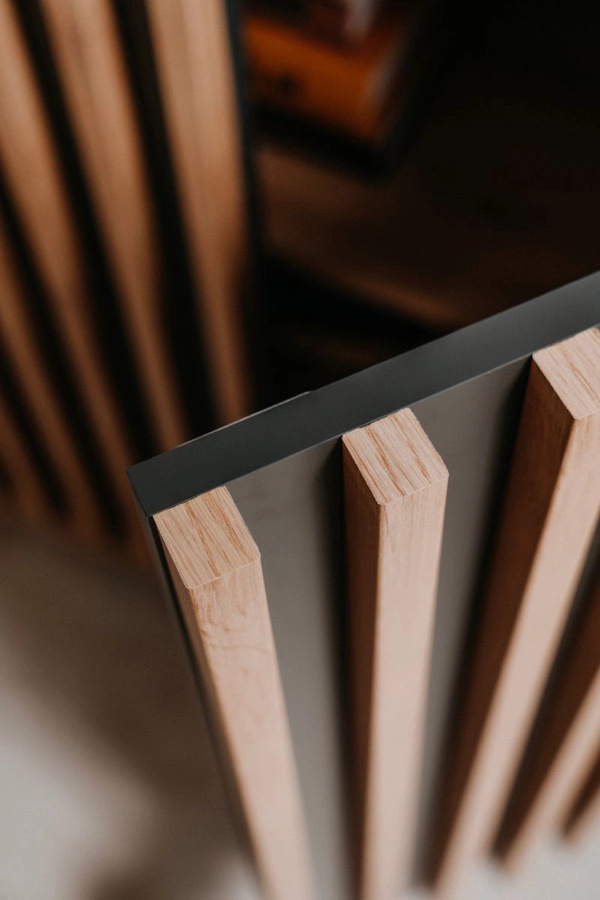 Furn.Design Kommode Madem Industrial im Design mit 3D-Lamellen aus Eiche Artisan und Anthrazit, Breite: 120 cm - Bild 3