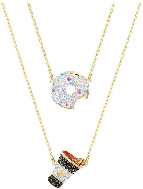 Swarovski Halsketten-Set, Gold, Kristall, Damen - Bild 1