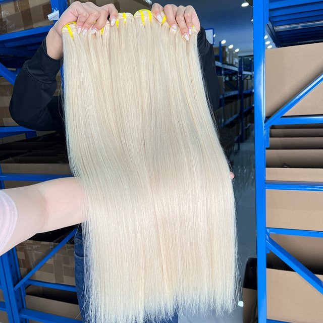 sheunicus Echthaar-Bündel Weaving Extensions, 100g, Vietnamesisches Rohes Jungfrauenhaar, Unisex - Bild 1