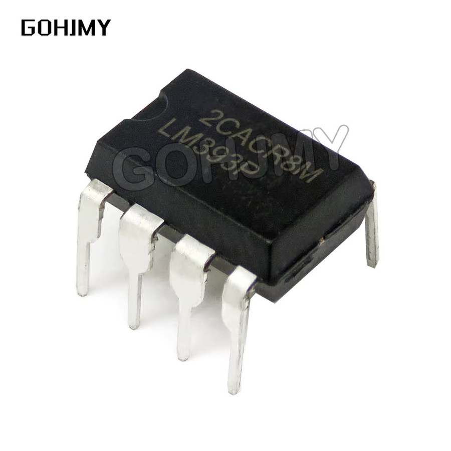 20er Set GOHJMY Integrierte Schaltkreise DIP Typ in Schwarz (UA741, LM324, LM393, LM339, NE555, LM358, LM386N, LM833N, LM567CN) - Bild 1