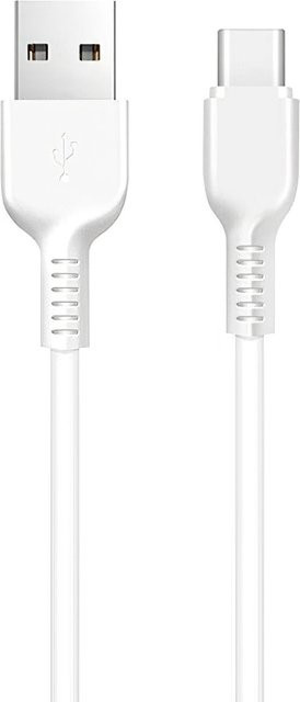 HOCO Flash X20 Daten- und Ladekabel USB-A auf USB-C, 18W, 1m, Weiß - Bild 1