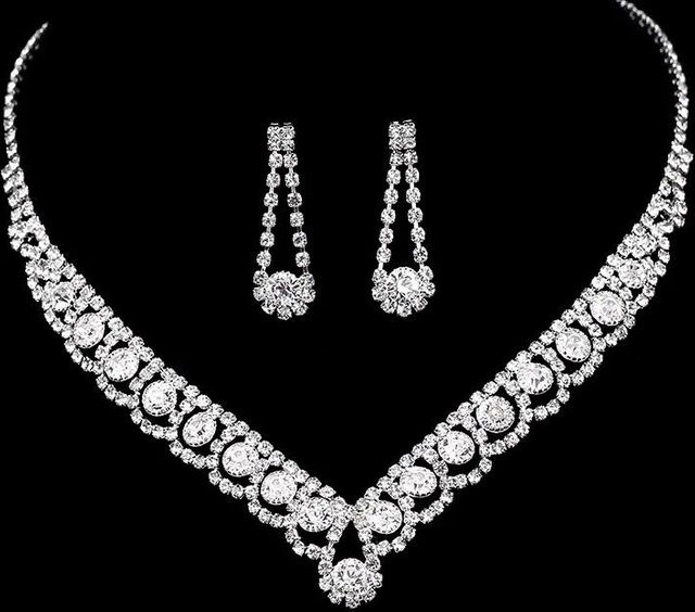 Ohrring-Set Silber, Zirkonia, Damen - Bild 1