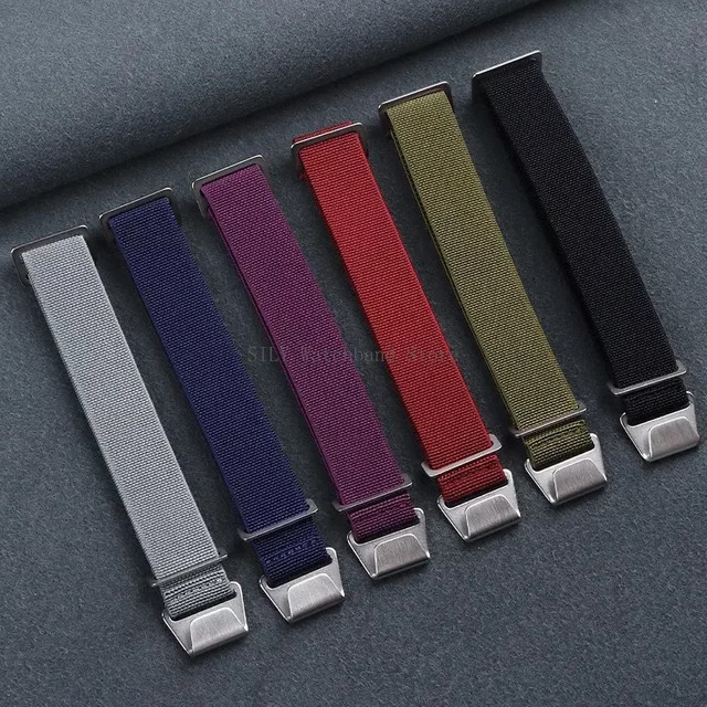 Uhrenarmband Nylon, elastisch, geflochten, Herren Damen - Bild 1