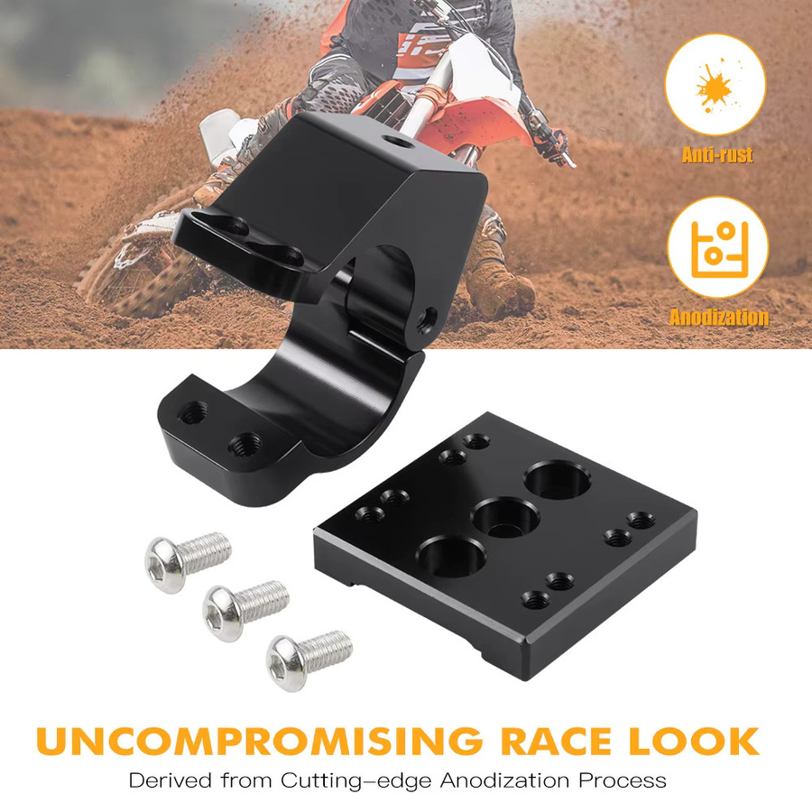 NICECNC GPS-Halterung 1-1/8 Zoll in Schwarz für KTM EXC, EXCF, XCW, SX, SXF und SMC R Modelle - Bild 2