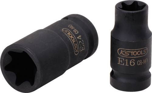 KS Tools Kraft-Steckschlüsseleinsatz 1/2" TX-E E20 in Schwarz - Bild 1