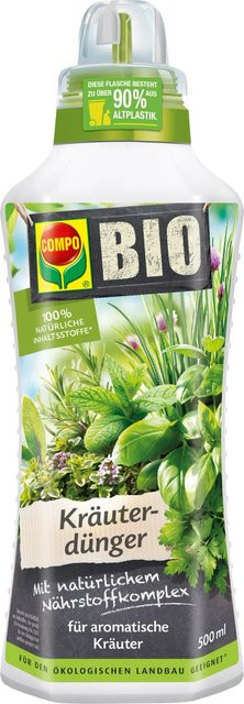 Compo Bio Kräuterdünger flüssig für Gewürzpflanzen und Kräuter 500 ml - Bild 1
